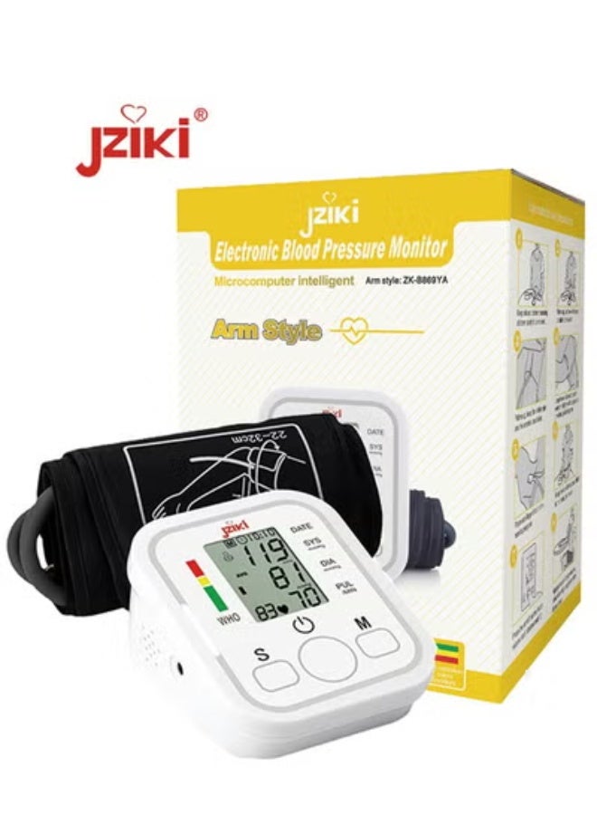 JZIKI Arm Blood Pressure Monitor - Image 1